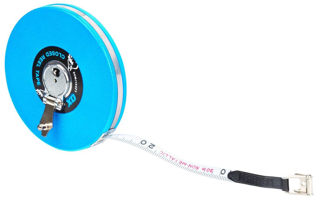 Trade Closed Reel Tape Measure | 100ft / 30m