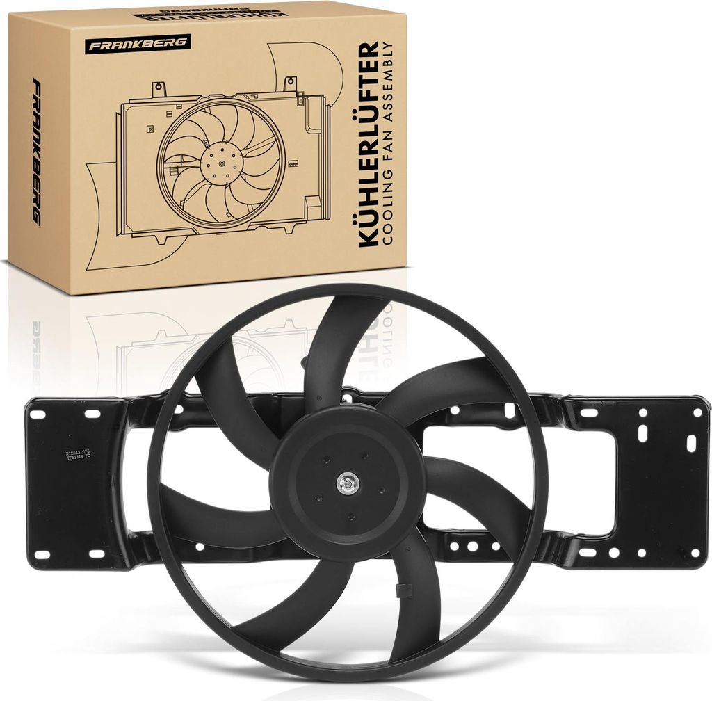 Frankberg 1x Lüfter Motorkühlung für Renault Clio I 19 I II Cabriolet 21 Rapid