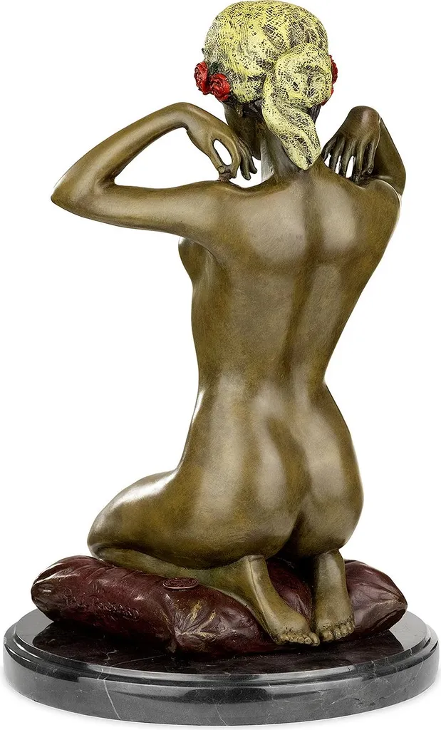 Statue Bronze Moritz Nouvelle Chaîne - Décoration Stable et Durable - 5