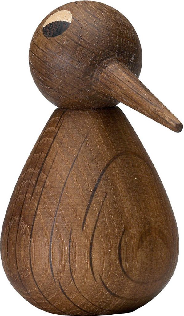 ArchitectMade Bird Holzfigur Vogel Eiche smoked groß