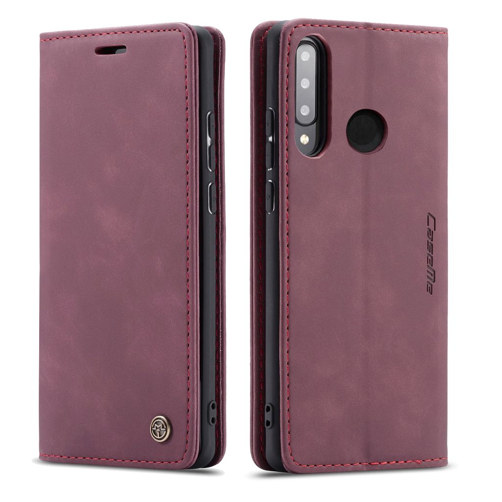 Huawei P30 Lite Hülle, Retro Kunstledertasche, Produktbild 