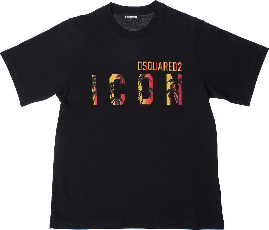 Dsquared2 Jungen Icon DQ1710D0-0MMDQ Slouch Fit Kurzarm-T-Shirt