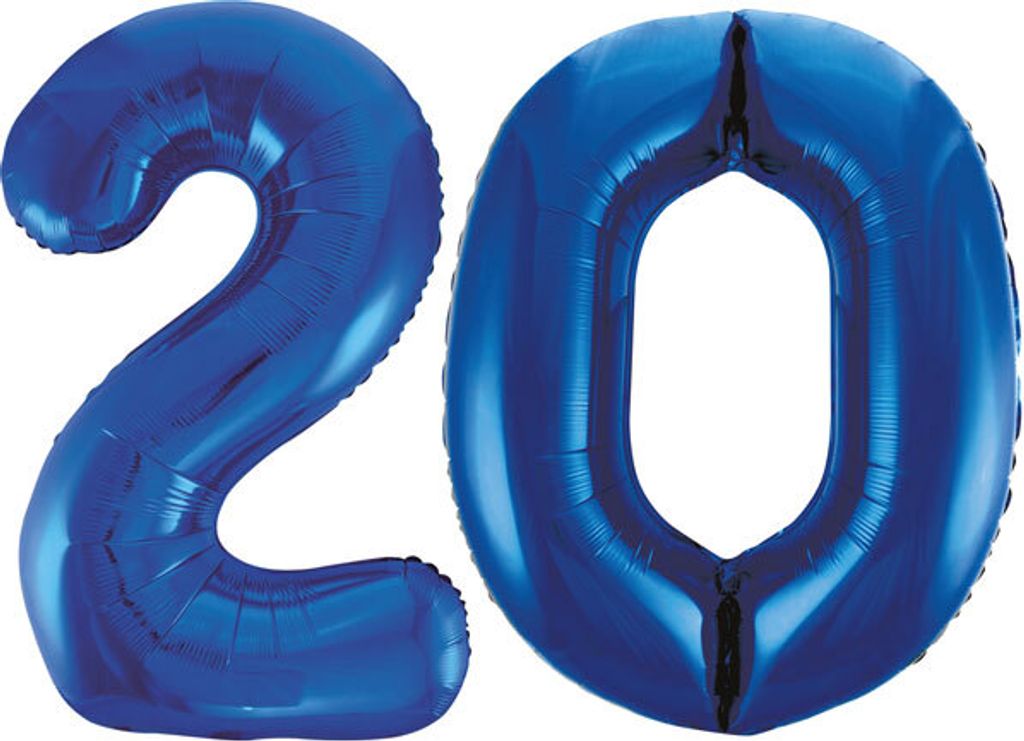XXL Folienballon Zahl bunt Geburtstag Jubiläum Zahlenballon Riesenfolienballon Geburtstagsdeko