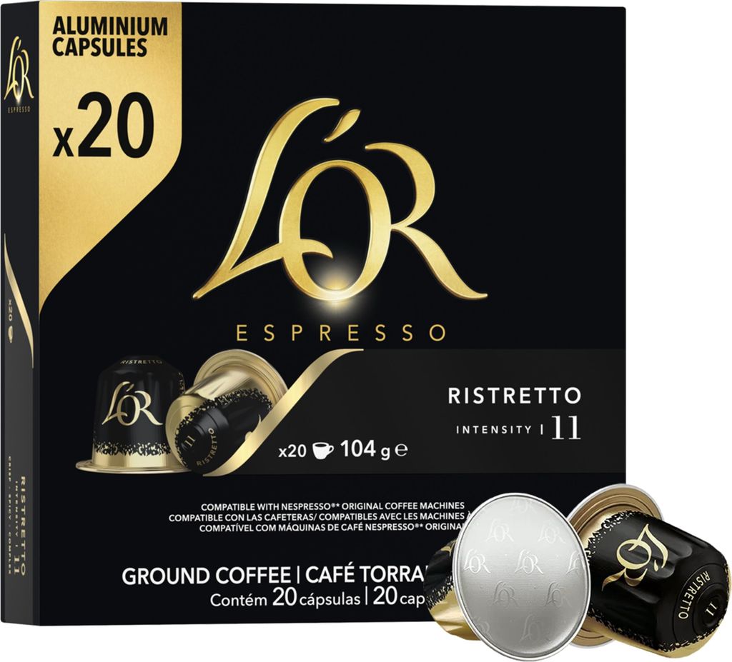 L'Or Espresso Ristretto | 10 Nespresso® comp. Kapsúl Obrázok produktu 