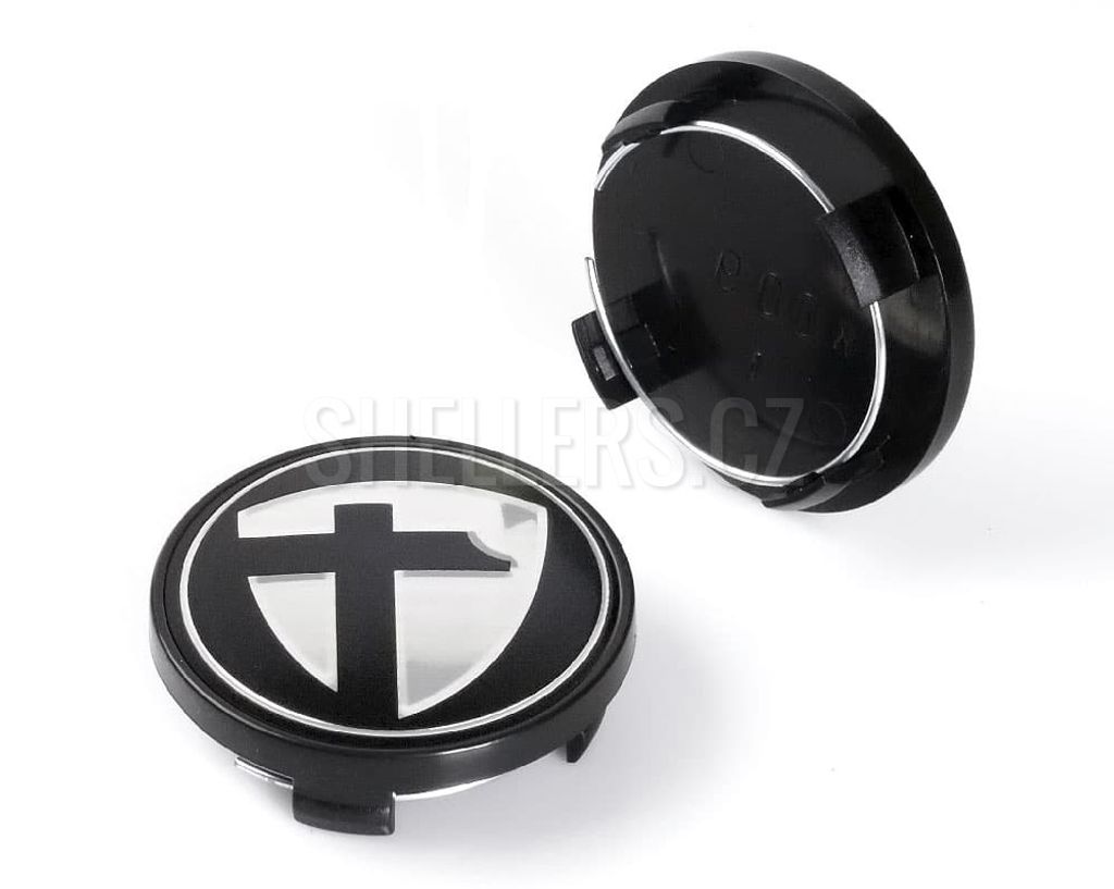 Stredový kryt kolesa Ø 56/64 mm Tomason K-009, čierny Obrázok produktu 