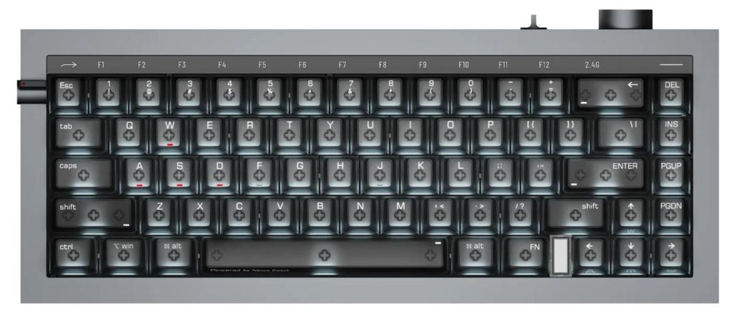 Lofree Hyzen 67 HE – Mechanická magnetická klávesnica, Obrázok produktu 
