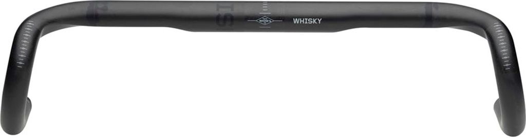 Whisky No.9 12F Carbon Drop Lenker, 31.8mm, 42cmx115x68mm, 12°, matte black