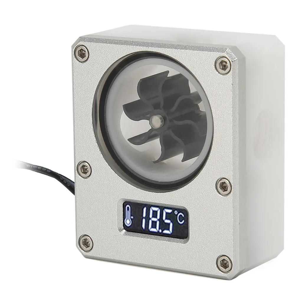Contrôleur de débit pour watercooling PC gaming filetage G1/4 robuste - 6