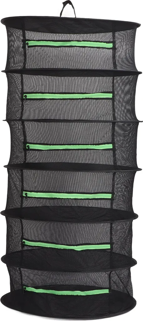 Séchoir pliable en maille pour herbes aromatiques avec zip de protection