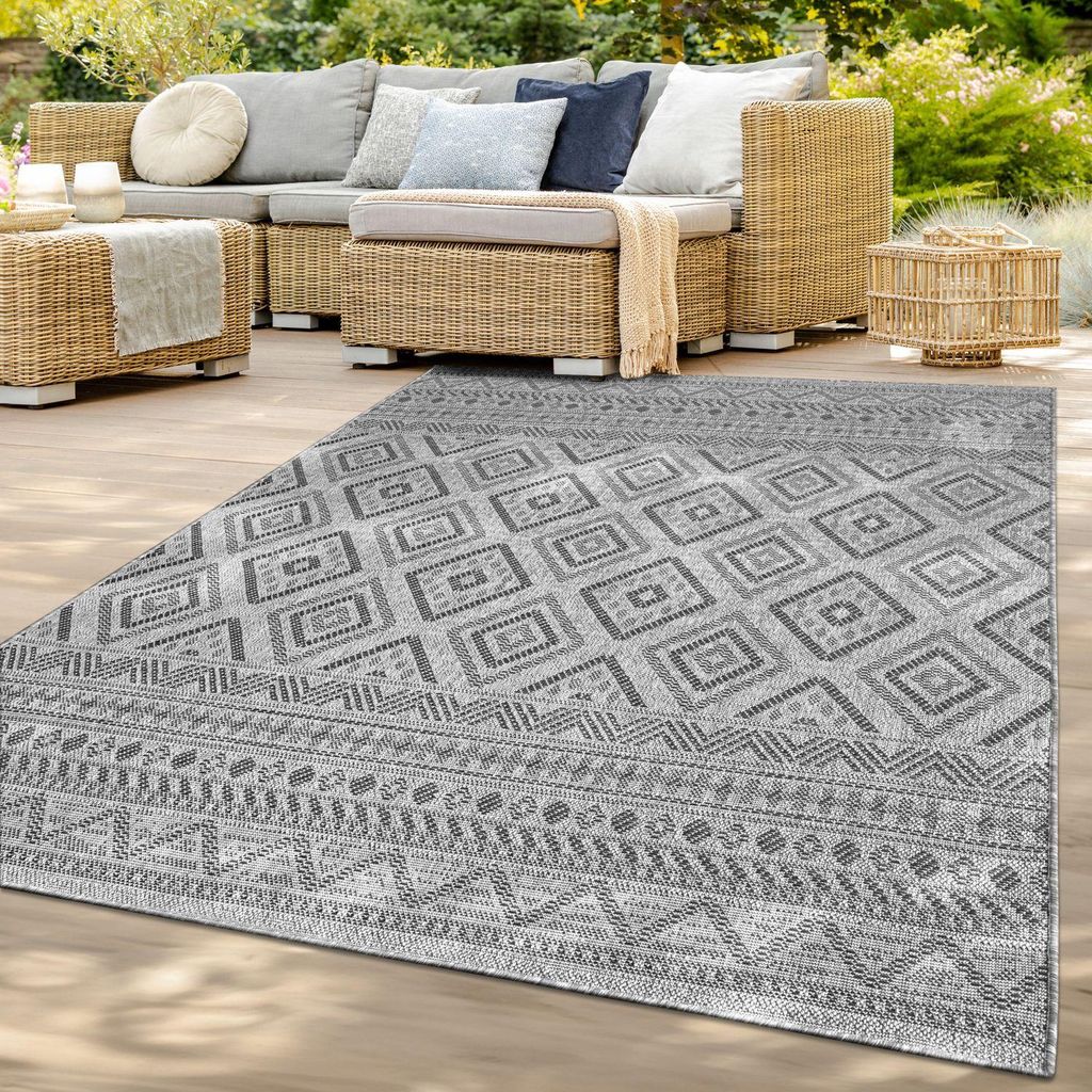 TT Home In-& Outdoor Teppich Wetterfest Balkon Küche Produktbild 
