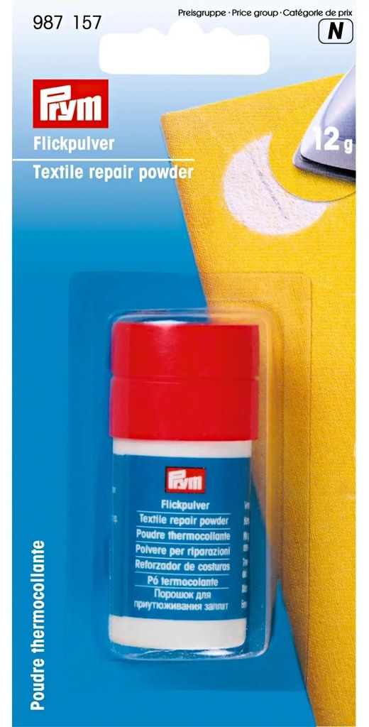 Poudre de fixation pour repasser vos propres patchs, 12 g Image du produit 