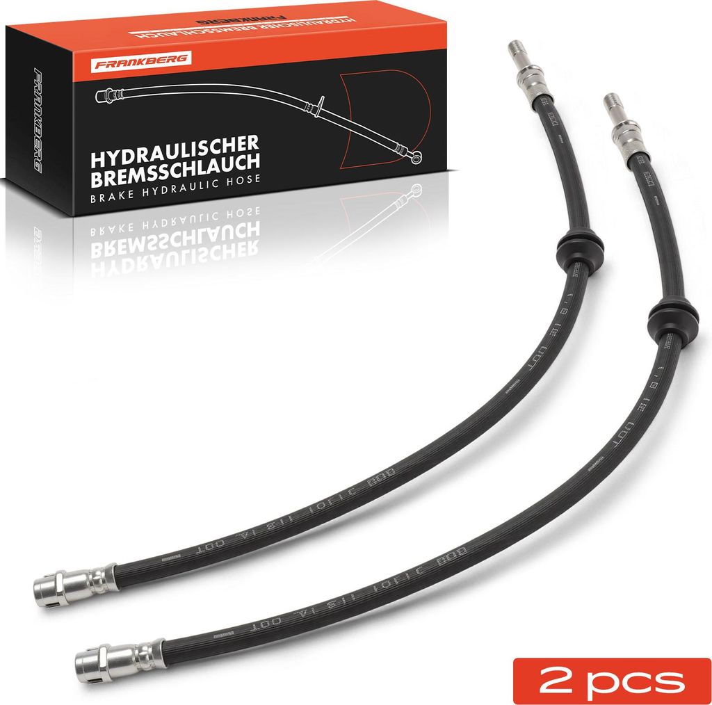 Frankberg 2x Bremsschlauch Vorderachse Links Rechts für Mercedes-Benz Viano W639 Vito Bus Mixto Kasten 2003-2014