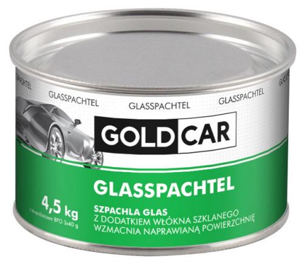 Goldcar Glas – Glasfaserspachtel 4,5 kg mit Härter