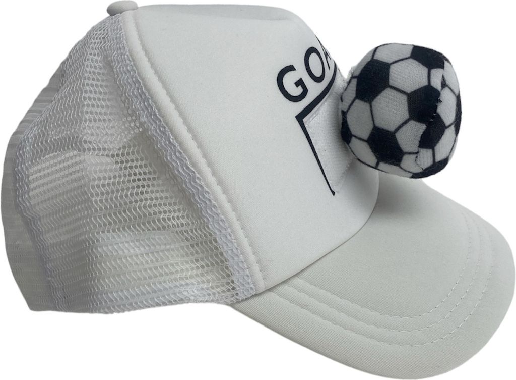 Fußball Cap Tor Ek/Weltmeister Fußball - Weiß