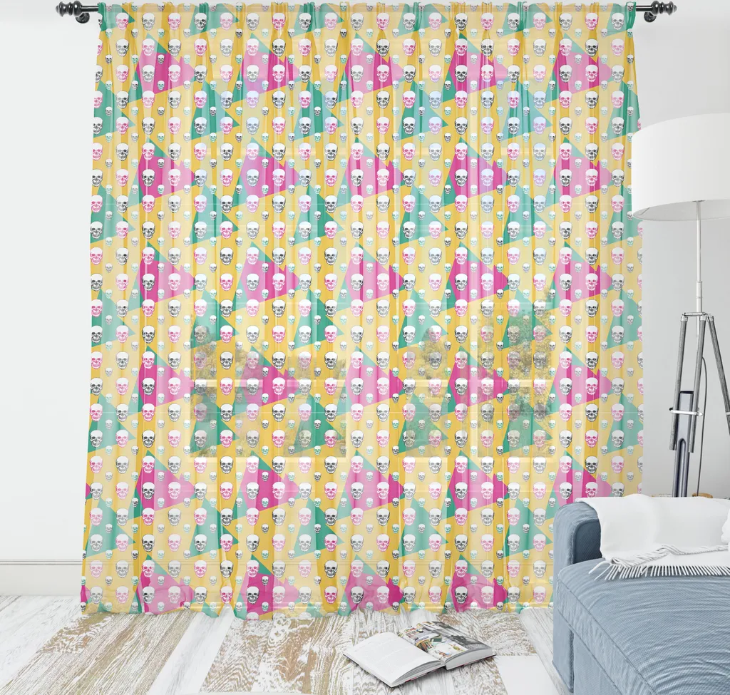 Maxi Arazzo Teschi Urban Style ABAKUHAUS - Decorazione 240x274 Satin