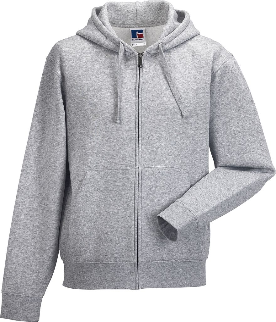 Russell Herren Authentic Kapuzenjacke BC1499 (L) (Grau)