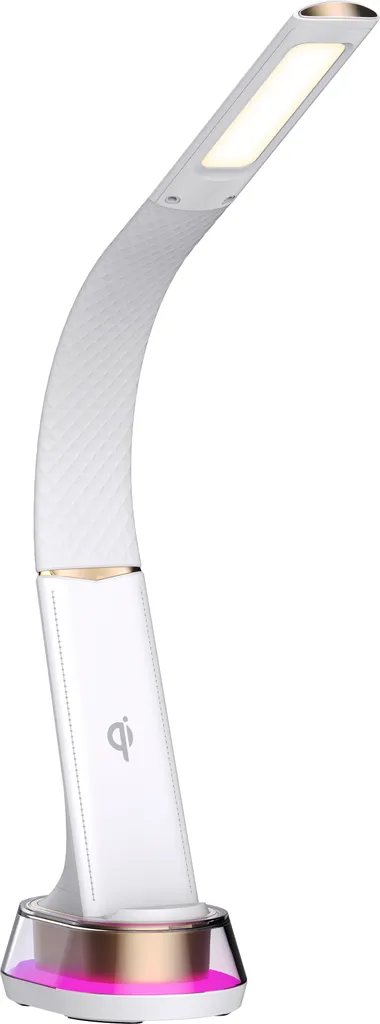 Lampada da Tavolo Immax Corella Oro Bianca Qi RGB - Arredo Casa