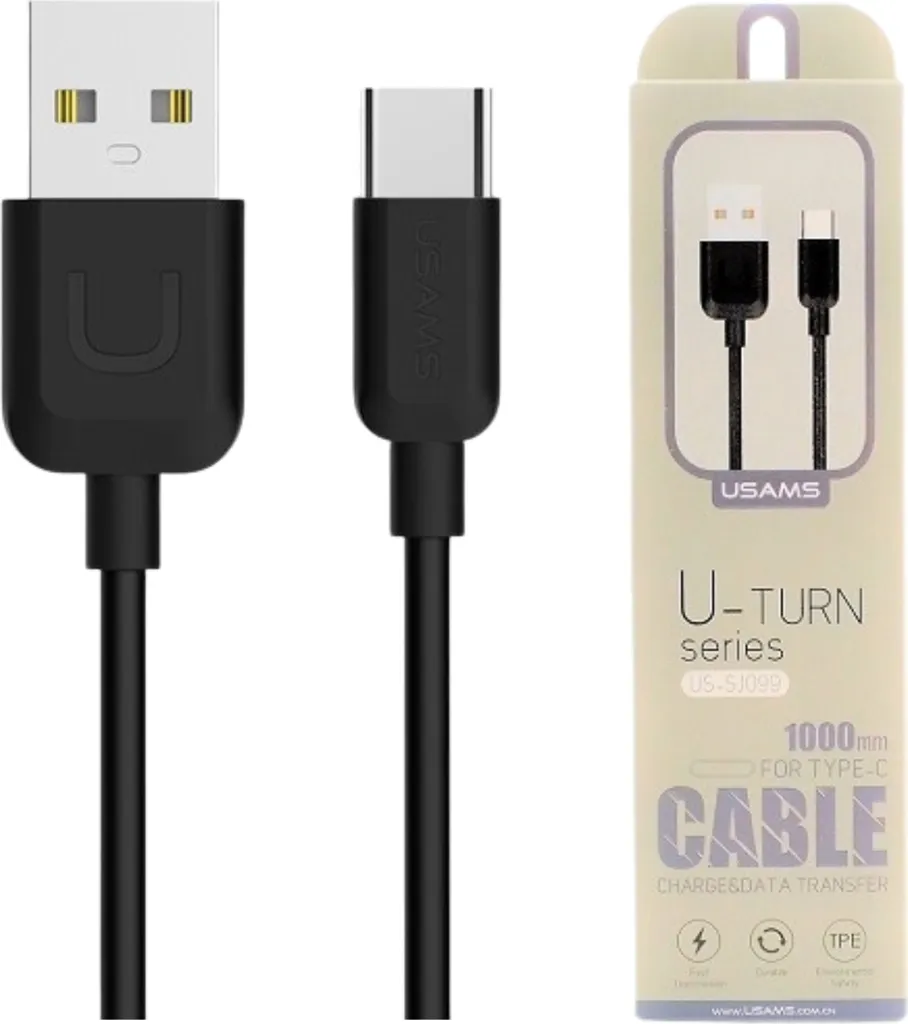 Recensione Usams U-Turn US-SJ099: Cavo USB-C 2A Nero Ultra Resistente