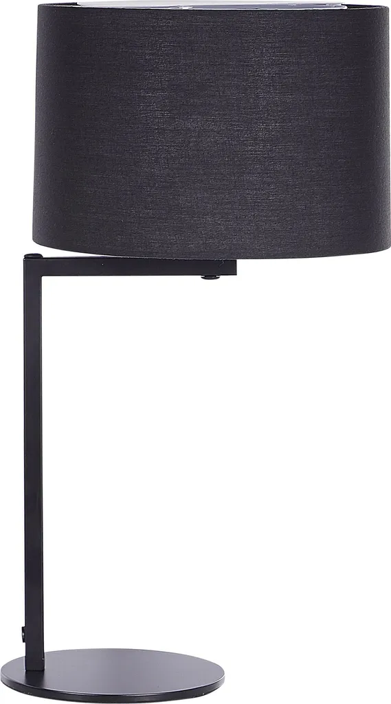 Lampe de chevet design moderne en fer et tissu pour chambre adulte