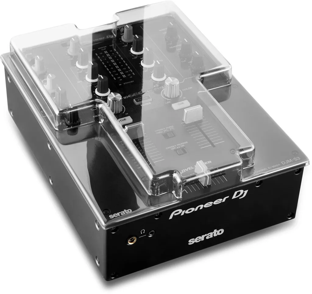 Capot Decksaver Pioneer DJM-S3 antichoc en plastique transparent