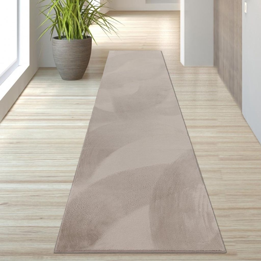 Teppich beige weich pflegeleicht saugrobotergeeignet für Produktbild 