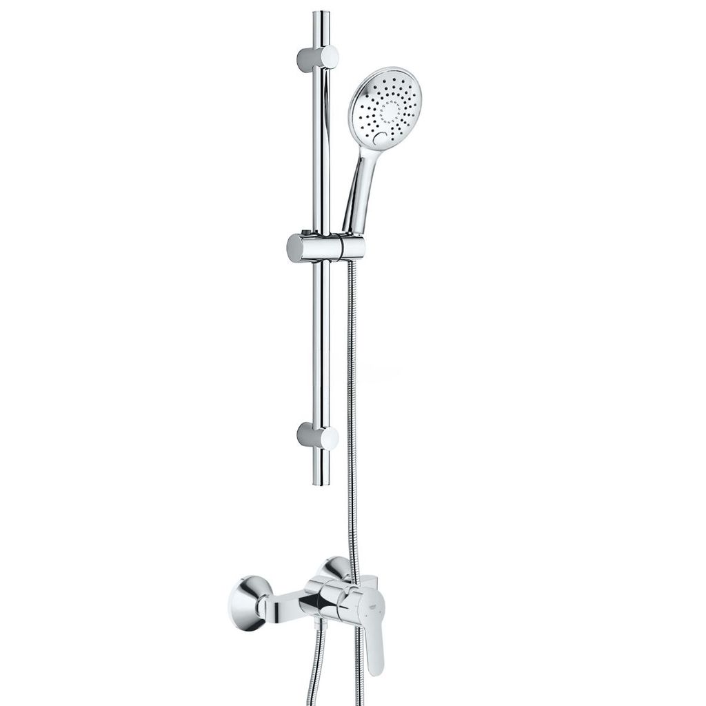 GROHE Duscharmatur BauEdge, Duschsystem mit Einhandarmatur Produktbild 