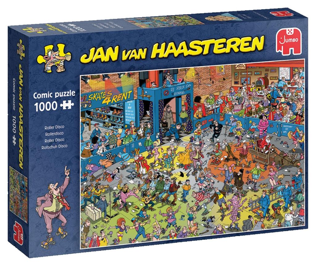 Jan van Haasteren Roller Disco 1000 Teile Puzzle
