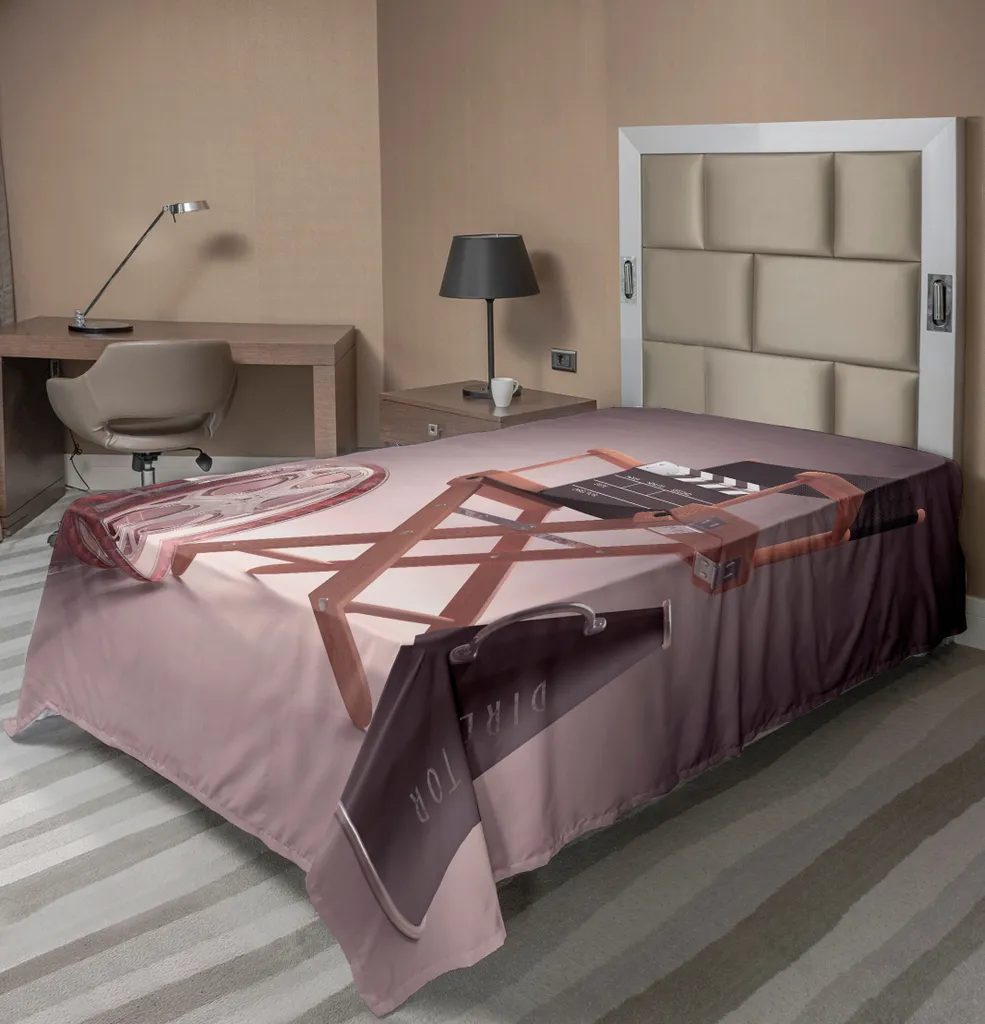Look Cinema per il tuo Letto: Lenzuolo ABAKUHAUS 260x168cm Malva Scuro