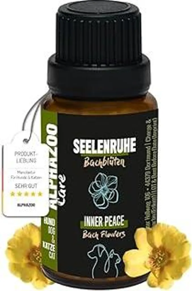 Seelenruhe Fiori di Bach per Cani e Gatti 15g - Calmante Naturale Online