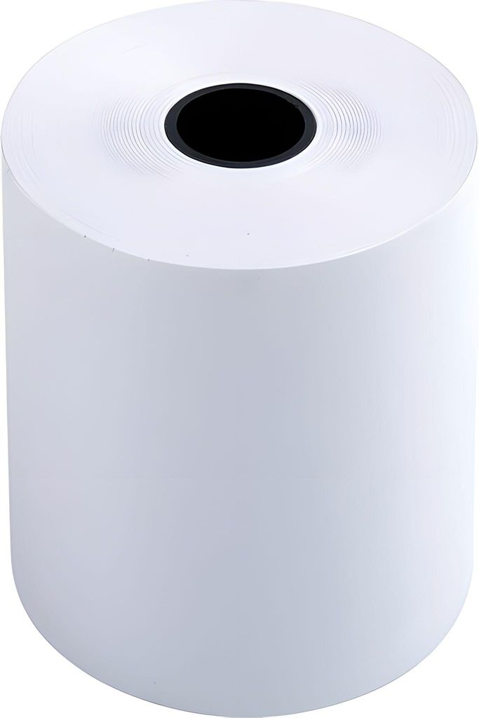 Addirolle für Rechenmaschinen, 57 mm x 20 m, Ø 50 mm, weiß, Produktbild 