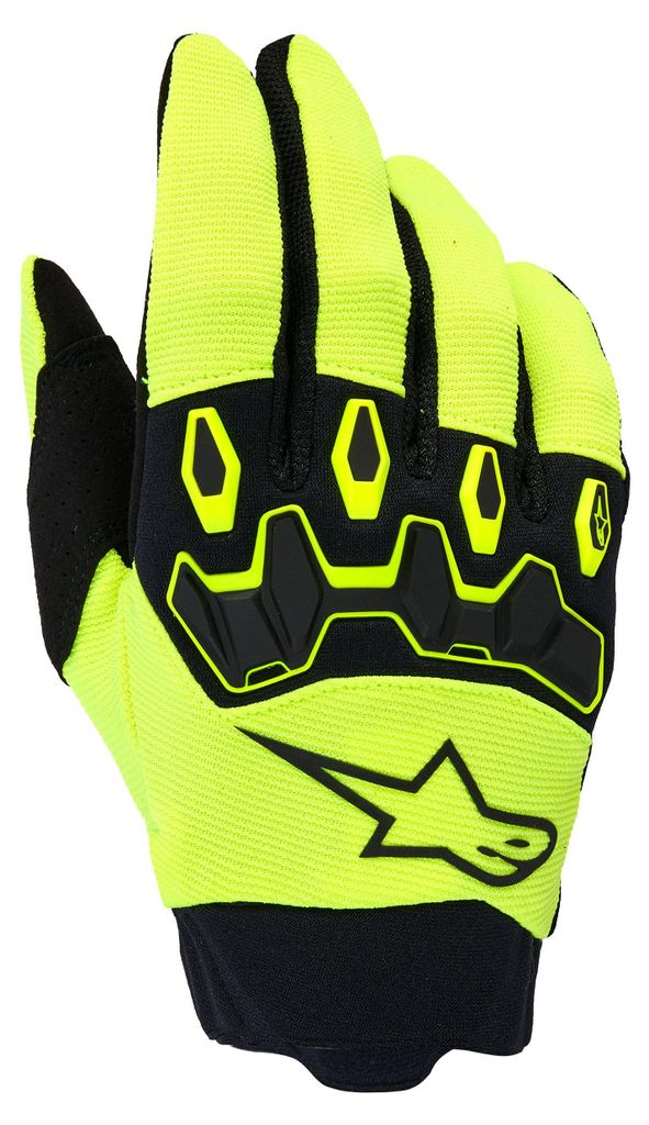 Alpinestars Full Bore V2 Jugend Motocross Handschuhe, neon-gelb/schwarz, S