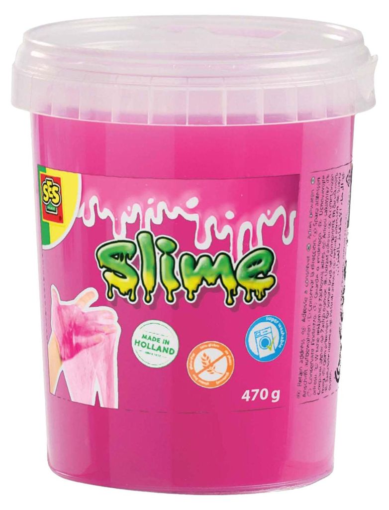 SES CREATIVE Slime rosa fluo 470g 15032 Immagine del prodotto 