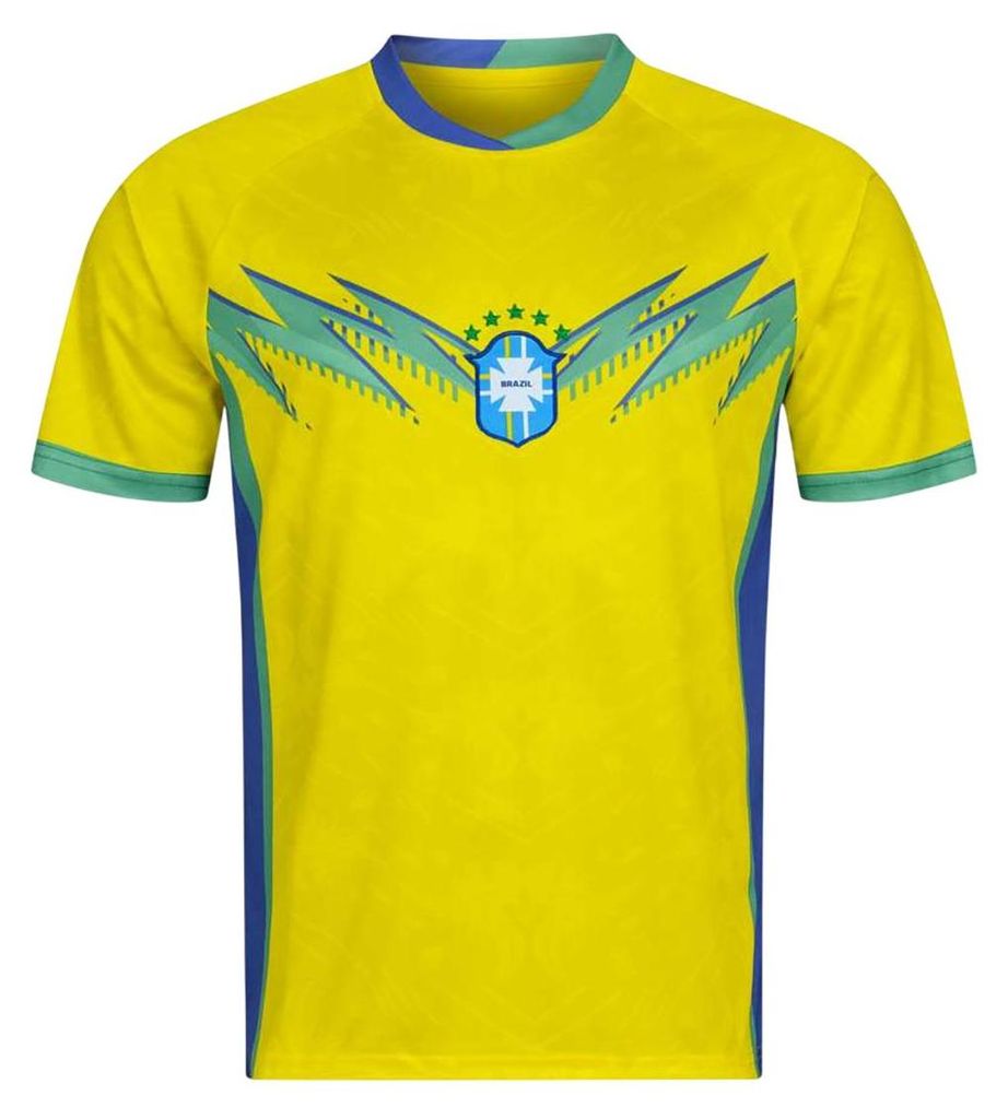 JELEX Herren Brasilien Trikot Performante yellow L