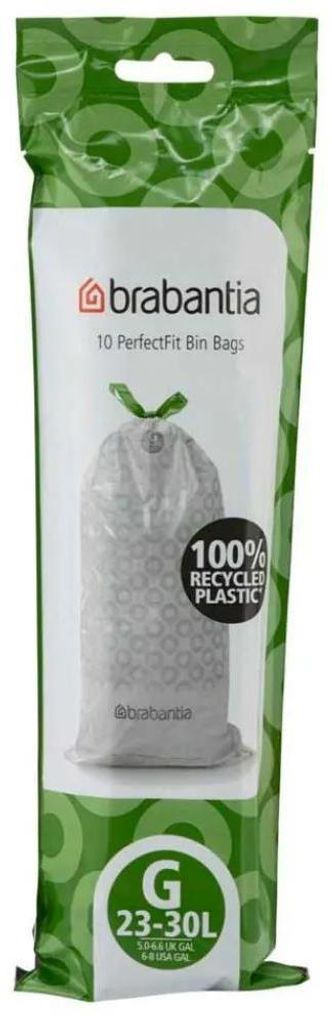 Brabantia PerfectFit, 30 l, Weiß, Kunststoff, China, 10 mm, Produktbild 