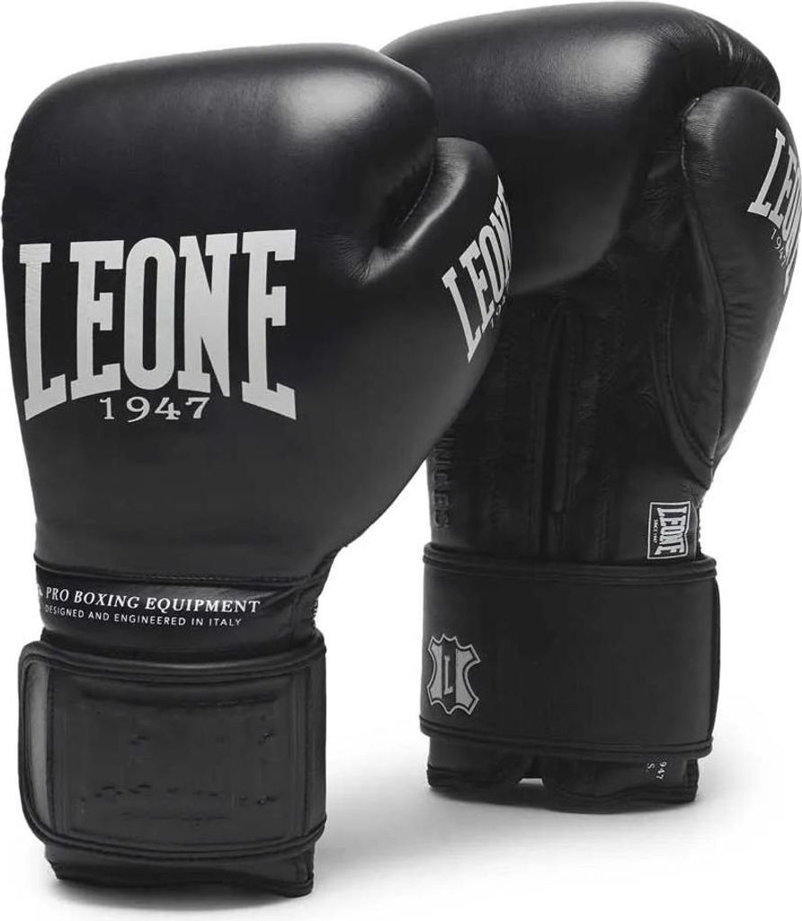 Leone1947 The Greatest Lederboxhandschuhe Schwarz 14 oz Produktbild 