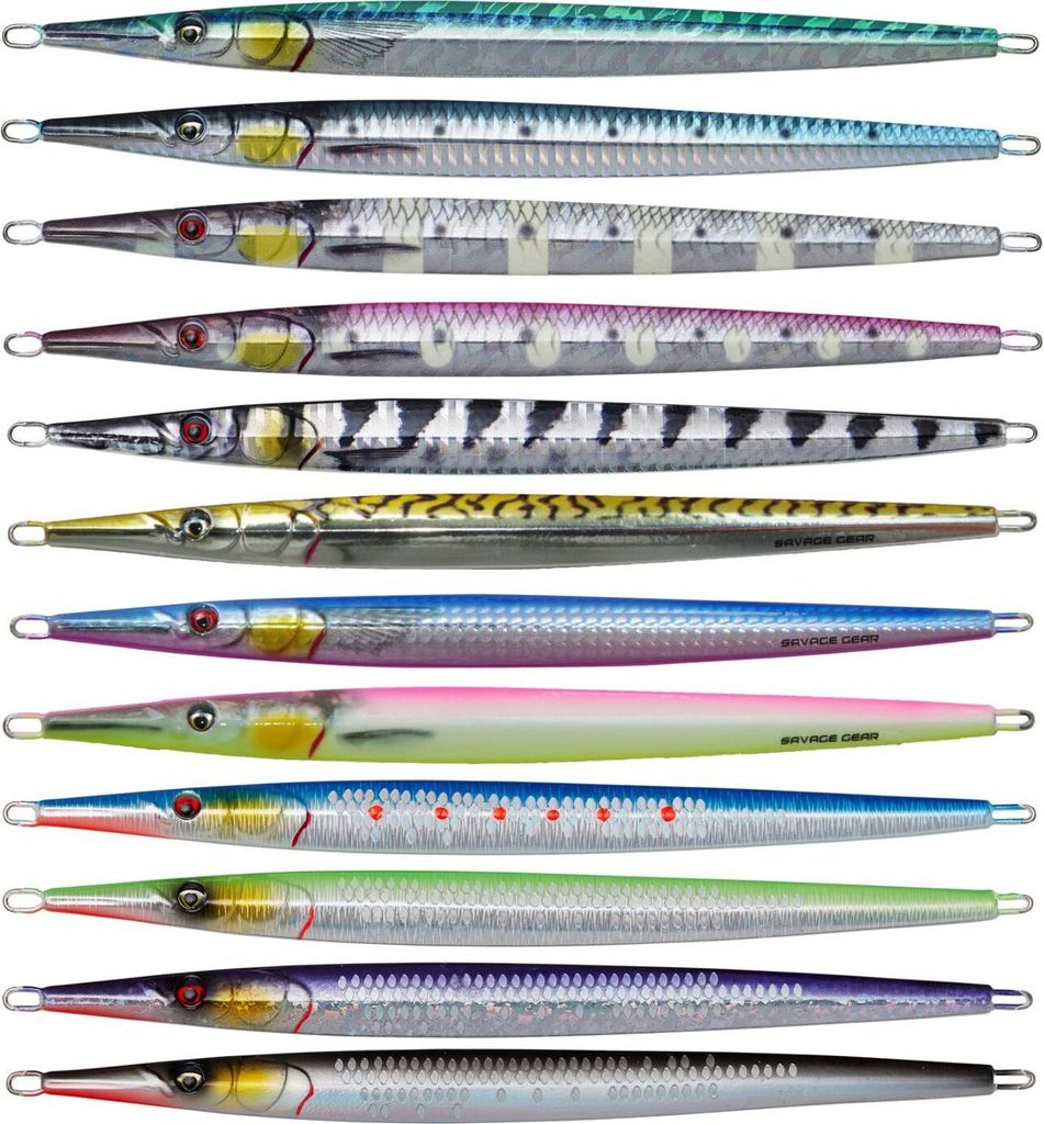 Savage Gear Salt 3D Needle Jig - Pilker, Farbe:Needlefish PHP, Länge / Gewicht:21.5cm / 120g