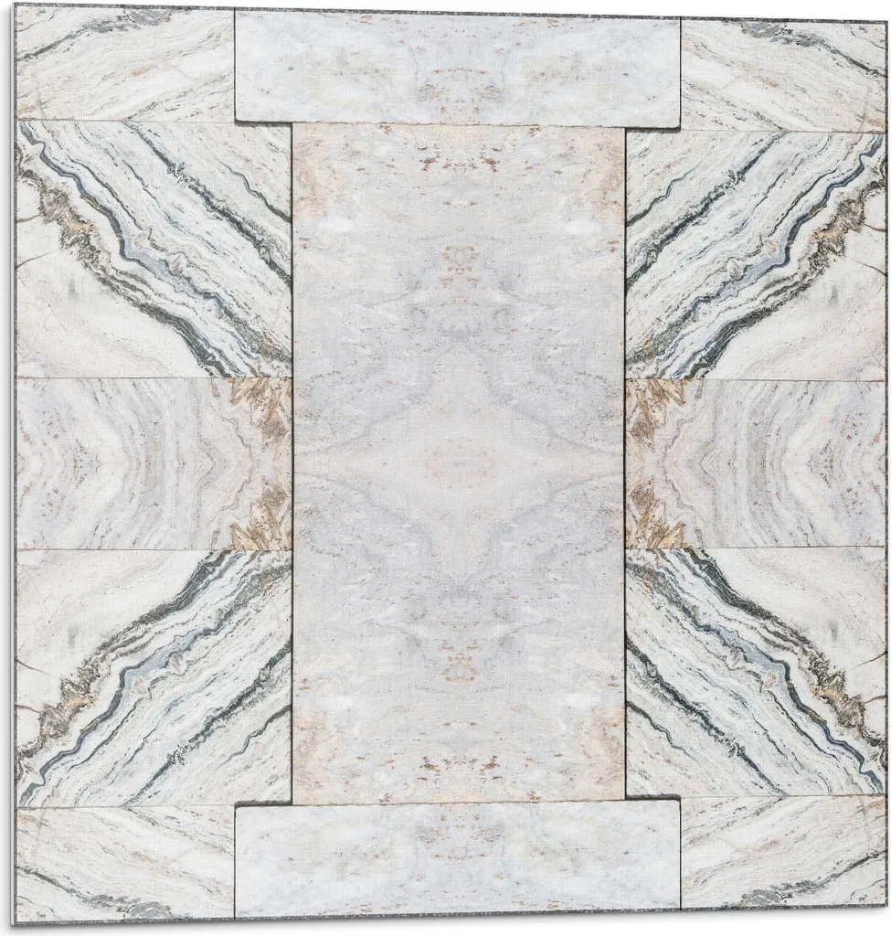 Rivestimenti Murali Pietra Naturale 3D Autoadesivi - Design 50x50cm