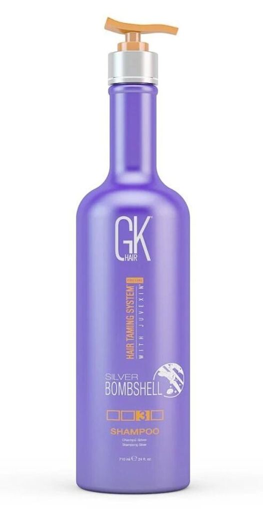 GK Hair Silver Bombshell Shampoo neutralizující šampon pro Obrázek produktu 