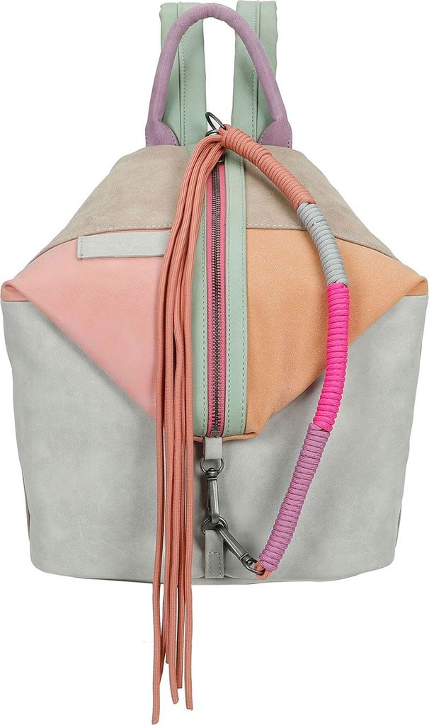 Fritzi aus Preußen Freizeitrucksack Rucksack Marit Boo Vintage Mix Backpack Multi Creamy mehrfarbig