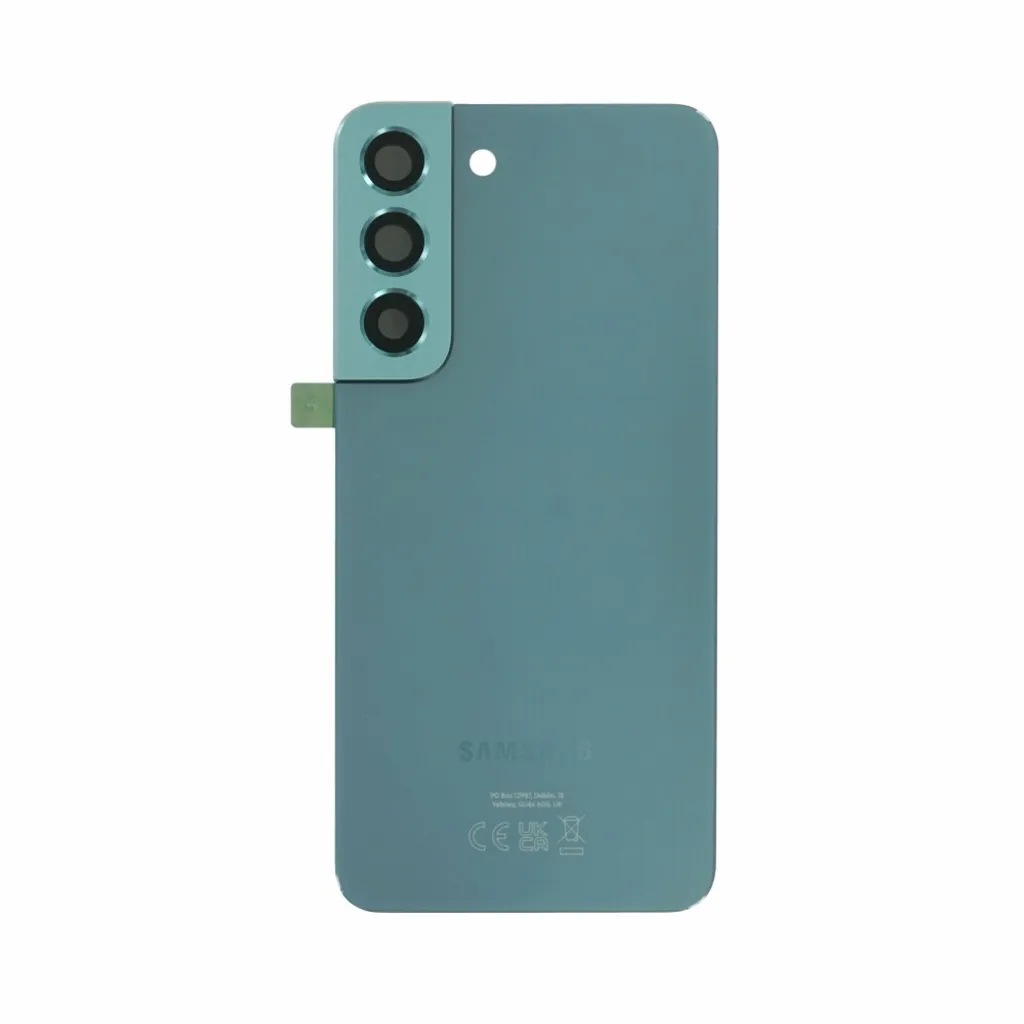 Couvercle Arrière Samsung S22 Duos Vert GH82-27434C avec Lentille Camera