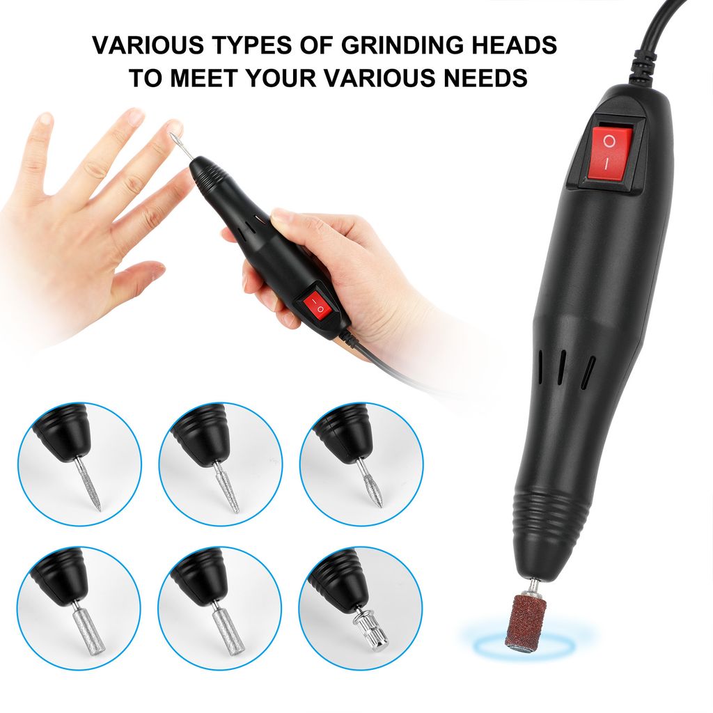 Speed Nagelfräser Elektrisch, Elektrische Nagelfeile Set Produktbild 7