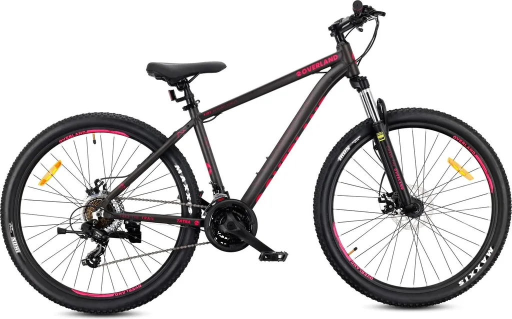 VTT suspendu avec freins à disque Shimano et cadre léger en aluminium