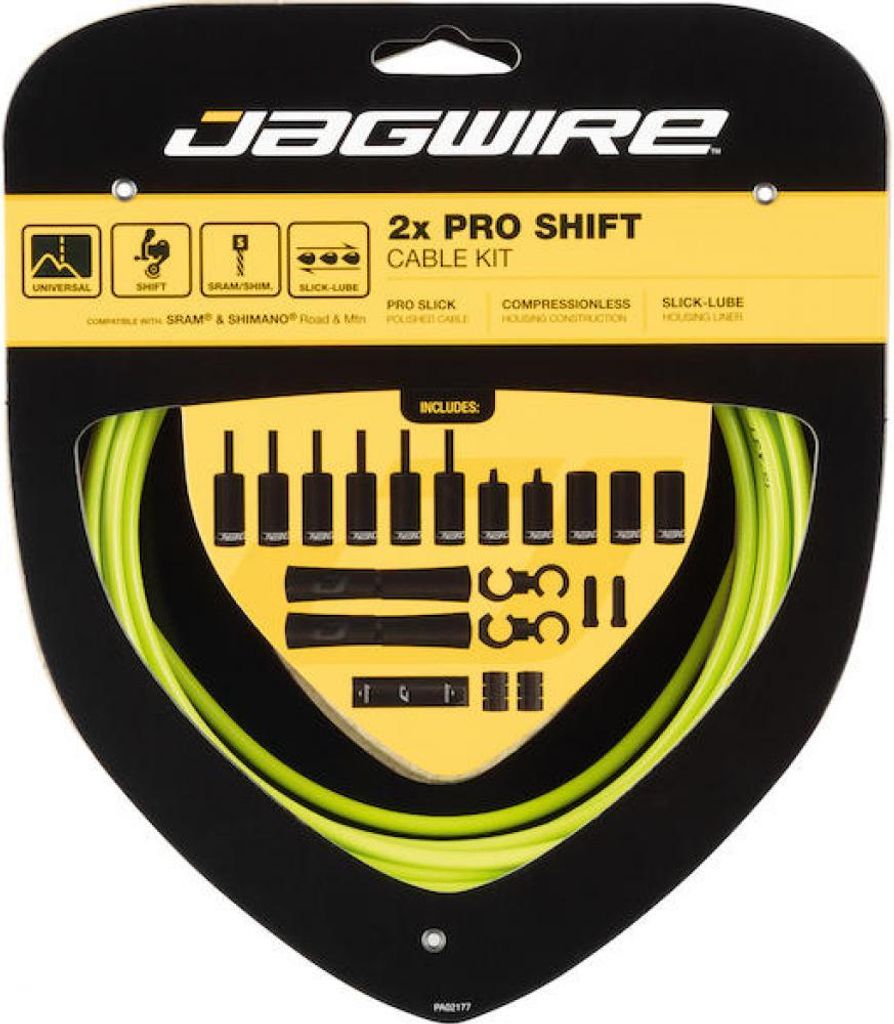 Jagwire 2x Pro Shift Kit – -Grün
