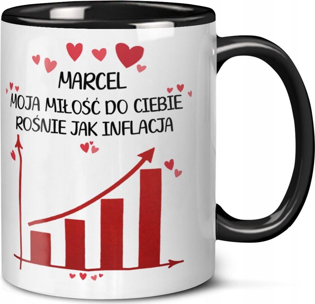 Tasse Geschenk Für Sie Für Ihn Liebe Mag Aufblasen + Dein Eigener Name Modisch