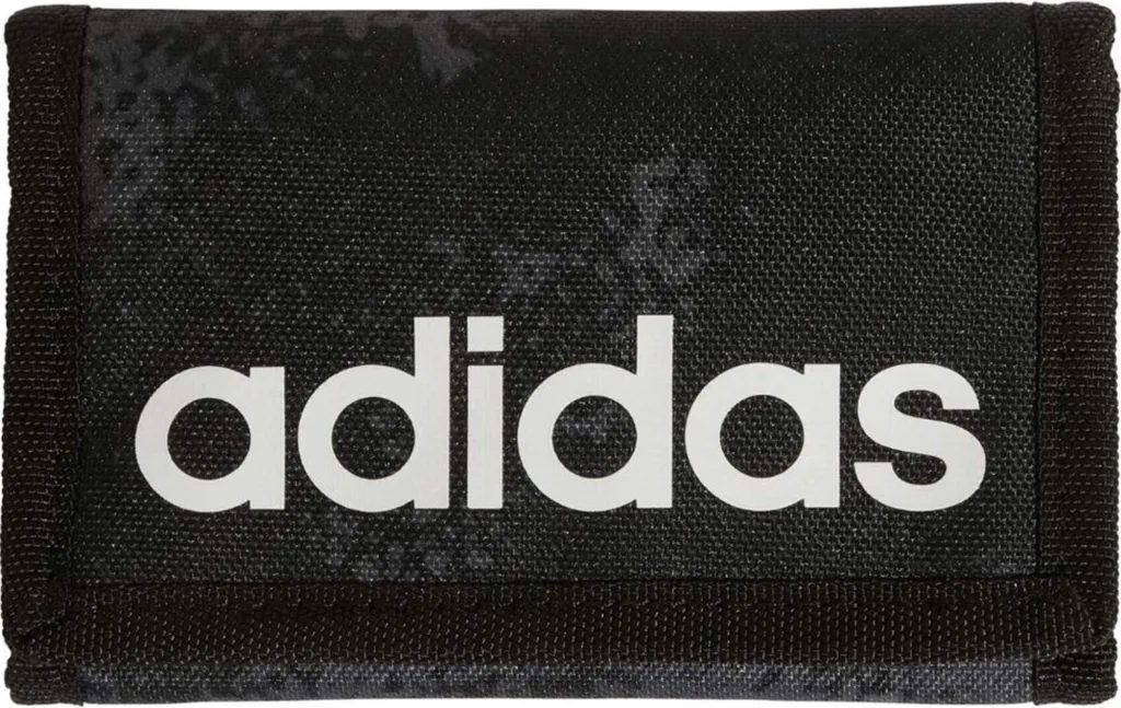 Adidas Wallet Linear JX1253 - Portafoglio Streetwear Grigio/Nero