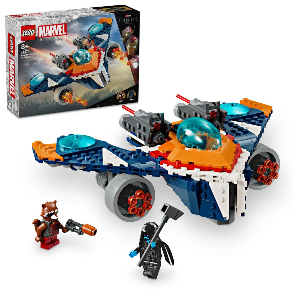 LEGO Marvel Warbird Rocketa vs. Ronan, Statek Kosmiczny Zdjęcie produktu 
