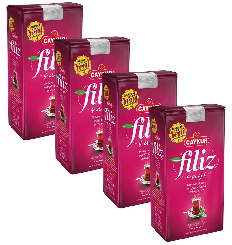 Naturell Caykur Filiz Türkischer Schwarzer Tee 4x 500 gr Produktbild 