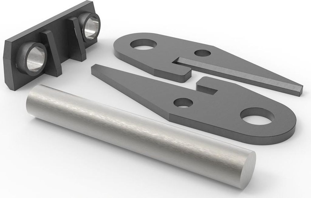 Adapterrahmen MS10 Bausatz kompatibel mit Lehnhoff Schnellwechselsystem