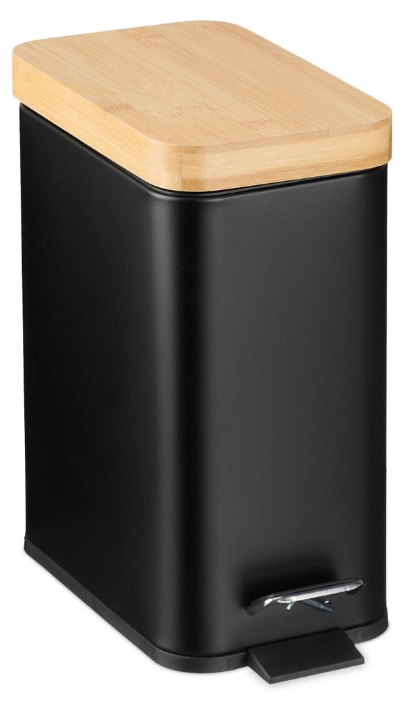Relaxdays, cubo de basura para baño, 5 litros, con cubo Imagen del producto  Imagen generada por IA