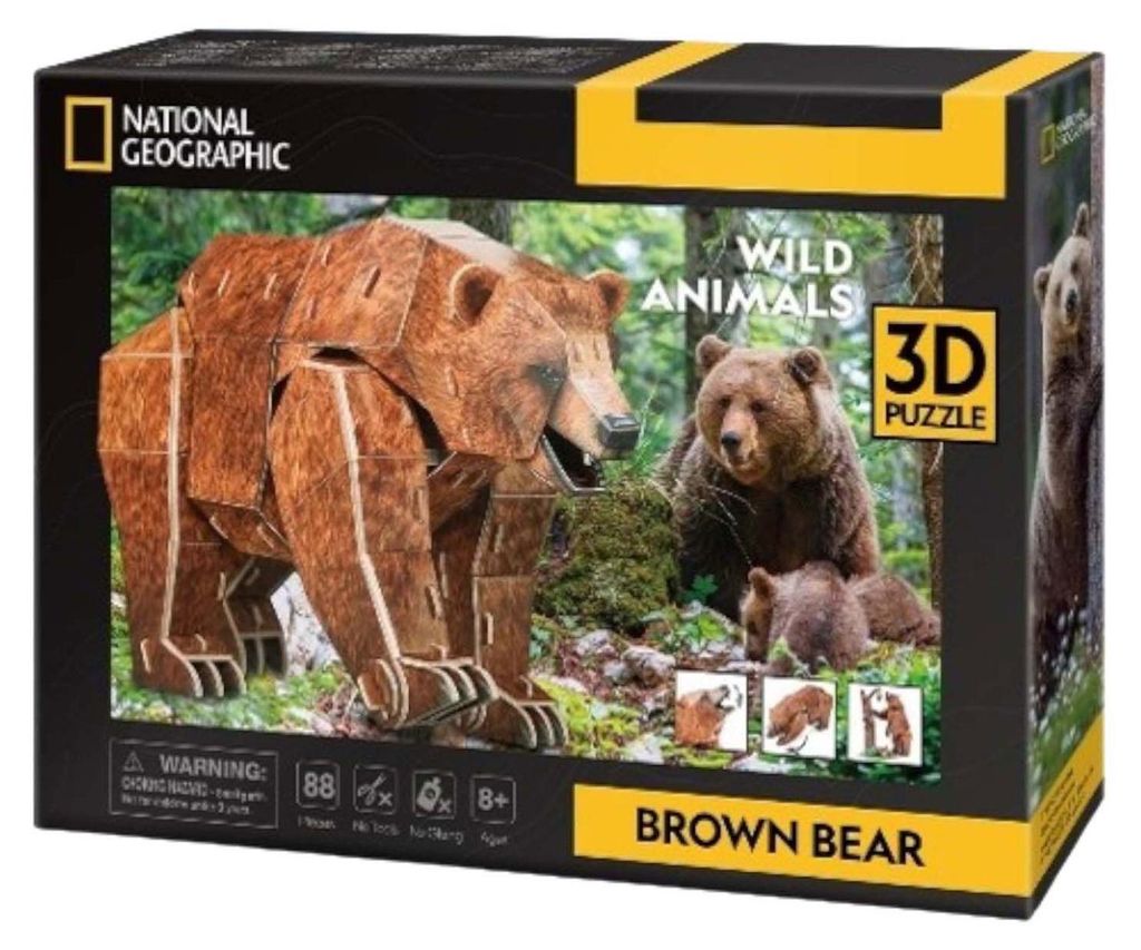 DANTE Cubic Fun 3D-Puzzle NatGeogr. 10960
